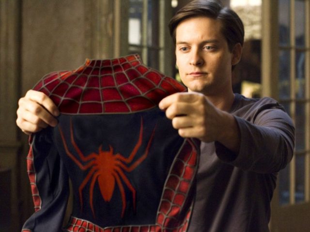 Tobey Maguire as Peter Parker in Spider-Man 3