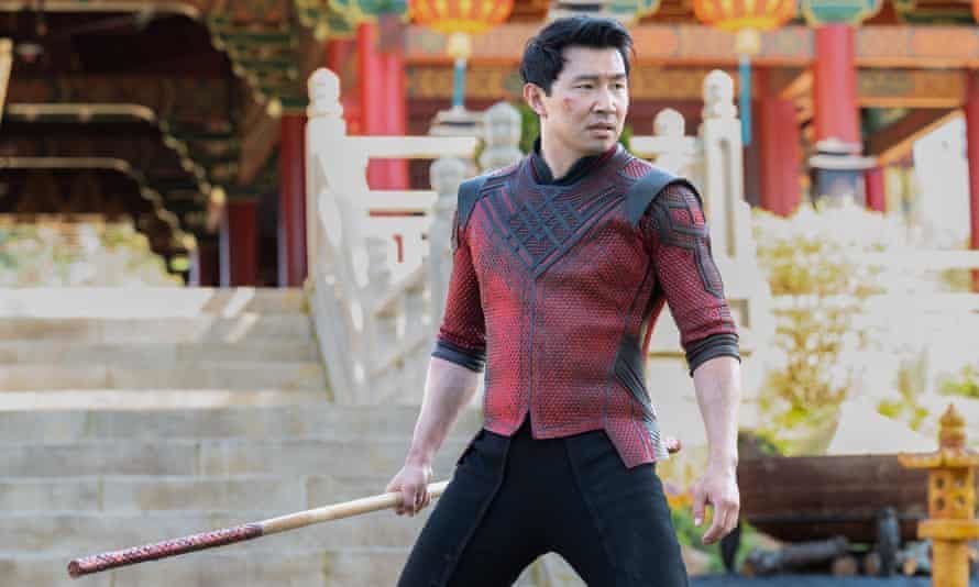 Simu Liu in Shang-Chi and the Legends of the Ten Rings