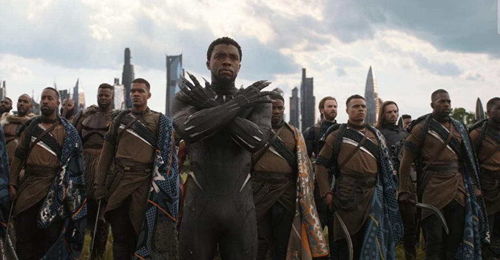 Chadwick Boseman as T'Challa/Black Panther