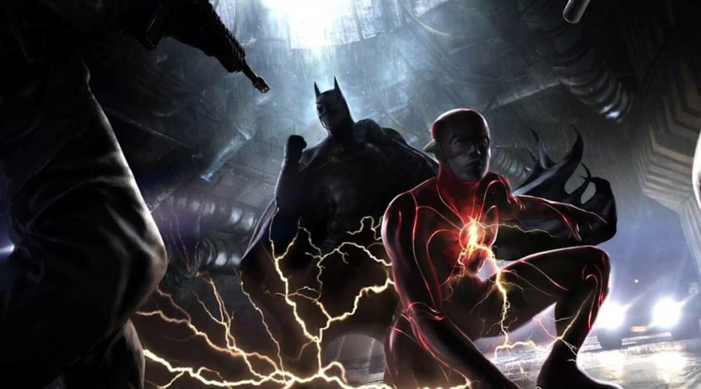 the flash batman