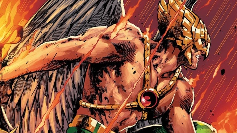 Leaked ‘Black Adam’ BTS Images Provide First Look at Hawkman’s Costume!