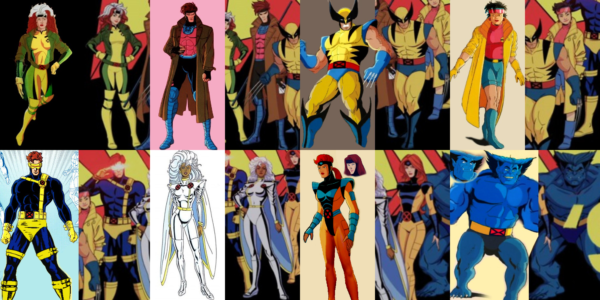 X-MEN '97: Character Designs Then and Now