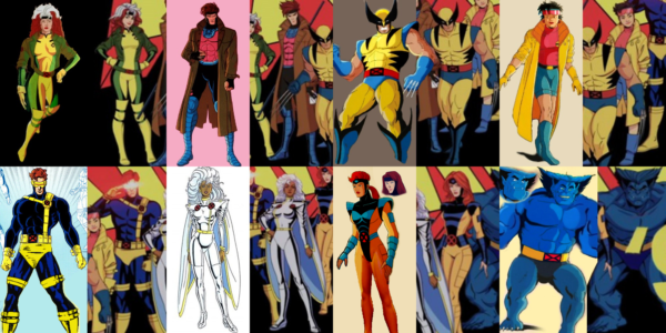 X-MEN '97: Character Designs Then and Now X-MEN '97: Character Designs Then and Now