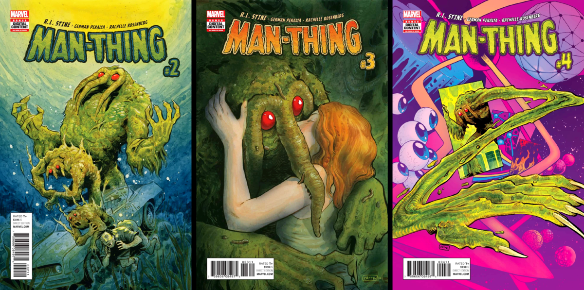 man-thing covers