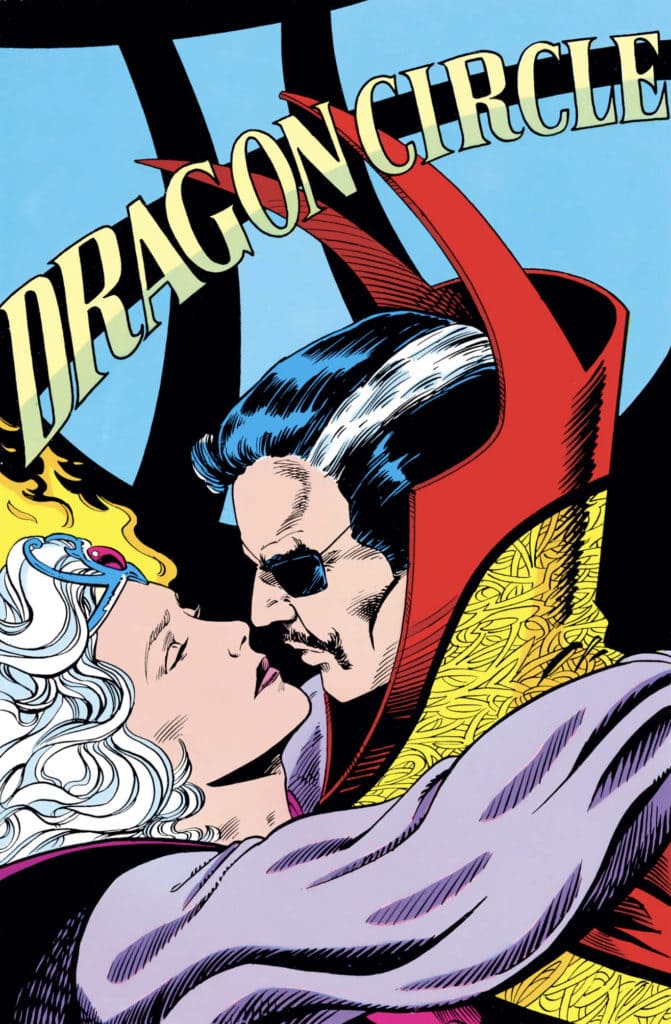 Clea and Doctor Strange in Doctor Strange, Sorcerer Supreme issue #3
