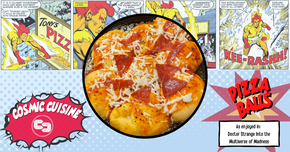 Cosmic Cuisine Pizza Poppa Pizza Balls