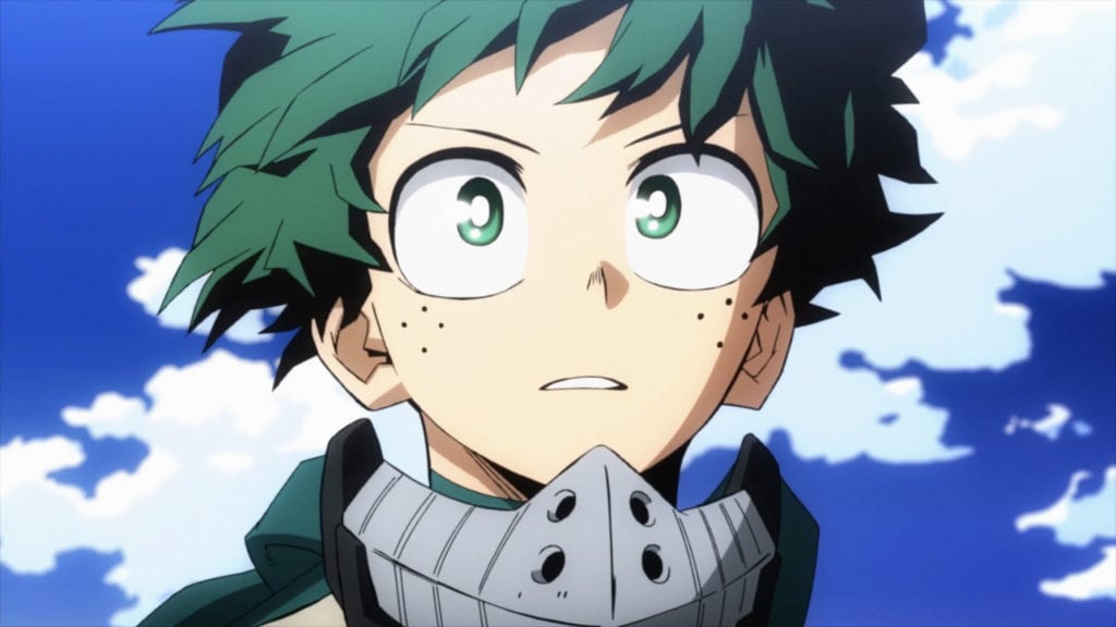 Izuku Midoriya in Staffel 6 von My Hero Academia