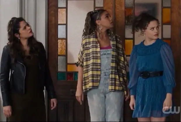 Charmed. Melonie Diaz, Sarah Jeffery, and Lucy Barrett