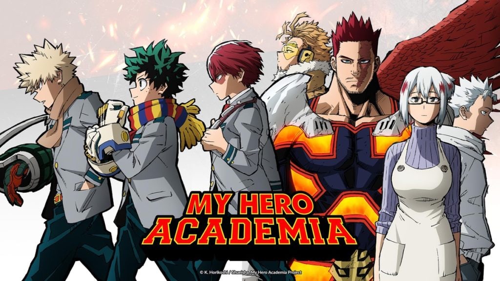 „My Hero Academia“ Bereitet Sich Im Neuen Trailer Zu Staffel 6 Auf Den Krieg Vor 1 Mein Hero Academia-Banner