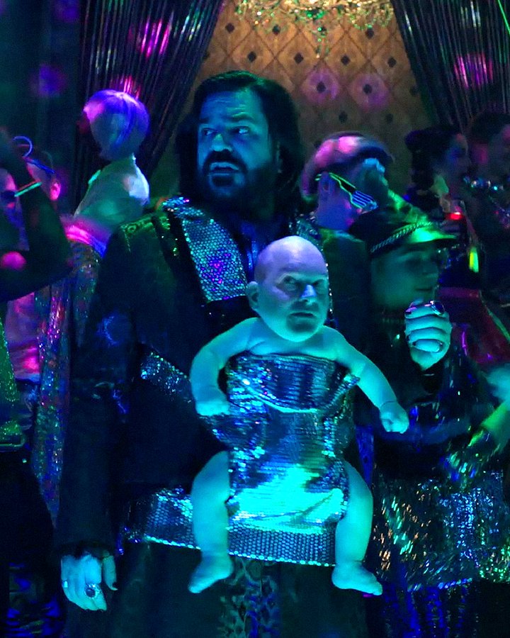 Lazlo and Baby Colin season 4 What we do in the shadows