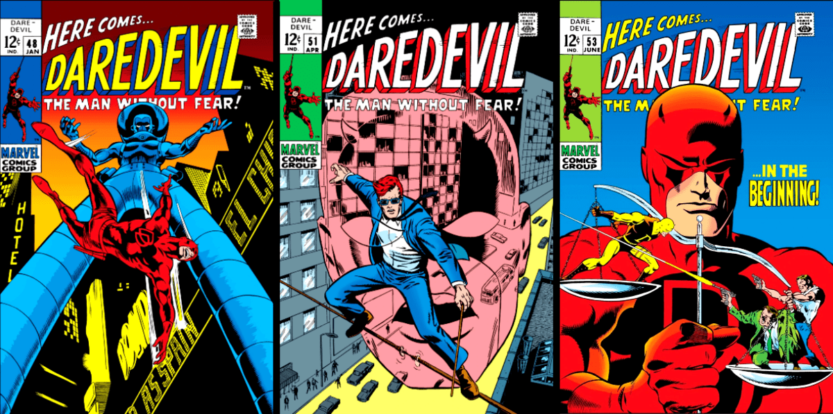 Daredevil comics The Man without Fear