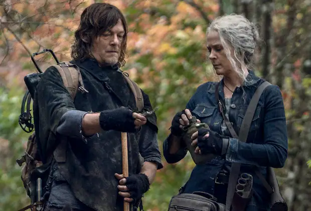 The Walking Dead SDCC Daryl and Carol