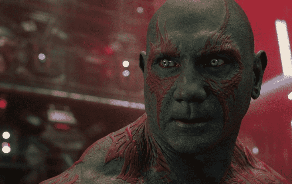 Dave Bautista as Drax (Marvel/Disney)