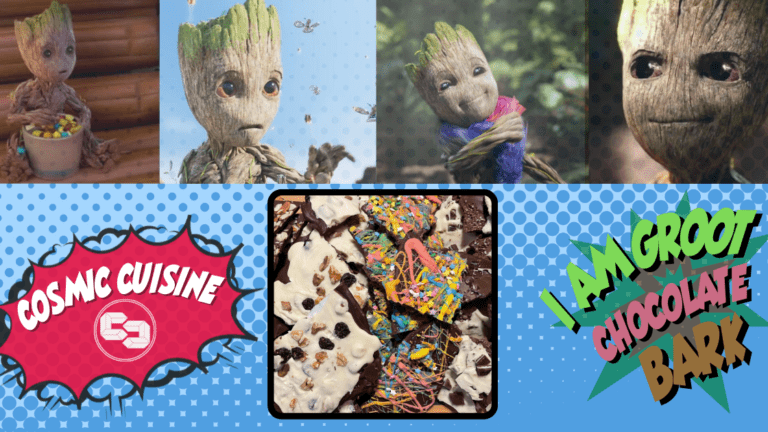 Cosmic Cuisine: ‘I Am Groot’ Chocolate Bark