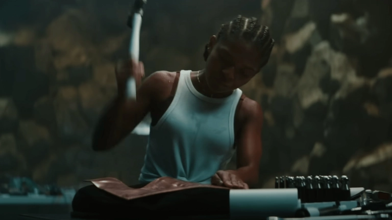Dominique Thorne as Riri Williams in Black Panther/Wakanda Foreve