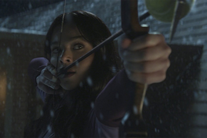 Hailee Steinfeld as Kate Bishop in Marvel Studios' HAWKEYE.