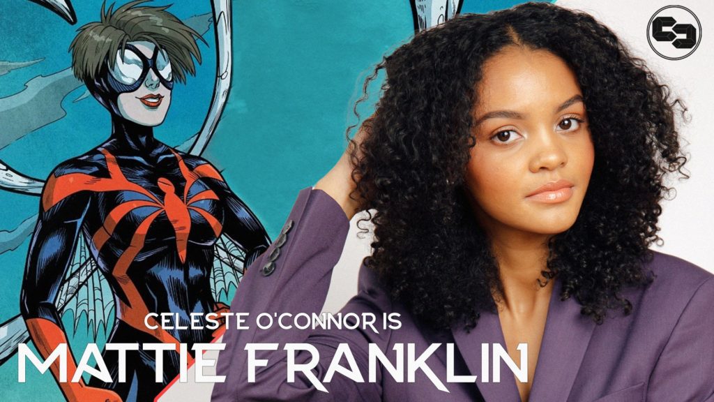 Celeste O'Connor is Mattie Franklin in Madame Web