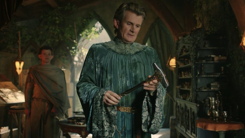 Lord of the Rings: The Rings of Power Celebrimbor Fëanor's hammer Elrond