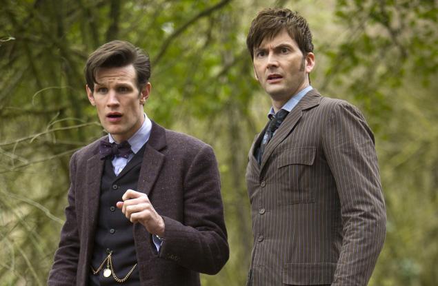 David Tennant's Return in Doctor Who. Day of the Doctor.