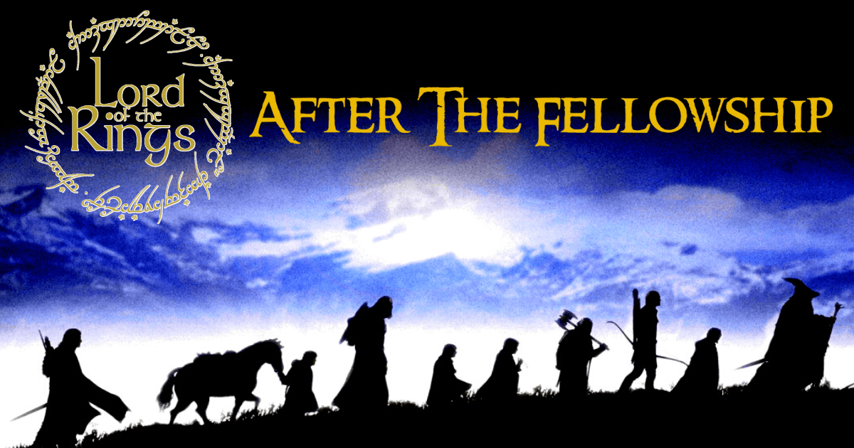 Lord of the Rings After the Fellowship Banner