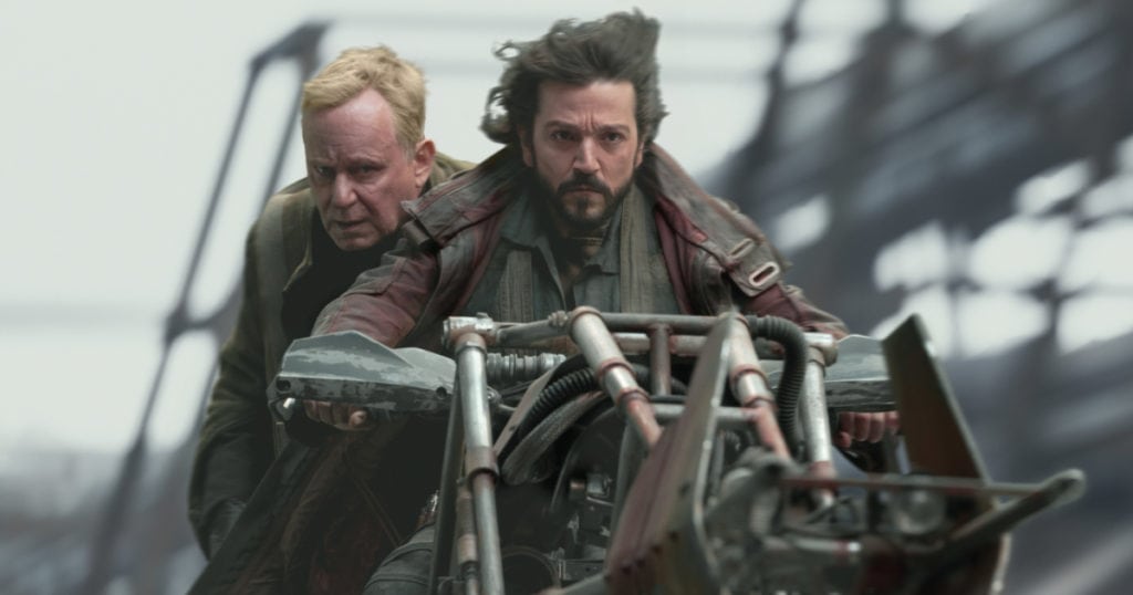 Cassian Andor (Diego Luna) in Andor (Disney/Lucasfilm)