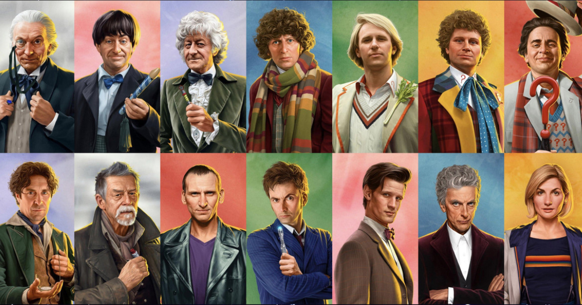 Doctor Who doctors banner