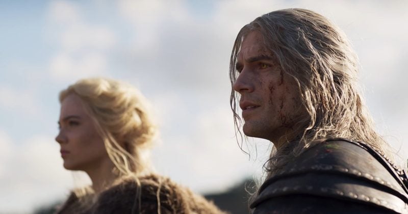 the witcher geralt and ciri