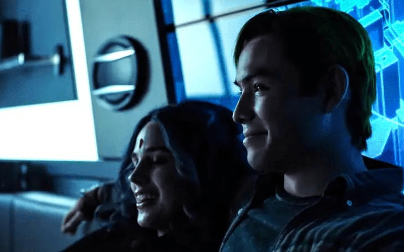 Raven and Beast Boy Titans