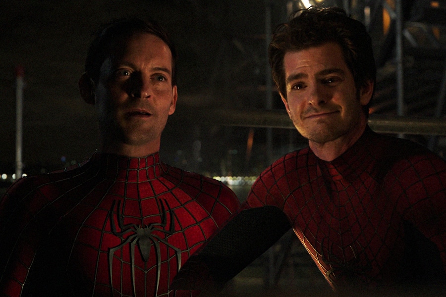 Tobey and Andrew Spider-men