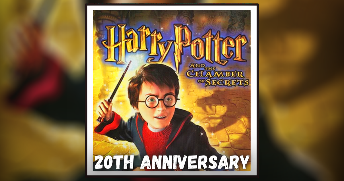 20 years of Harry Potter And The Chamber Of Secrets