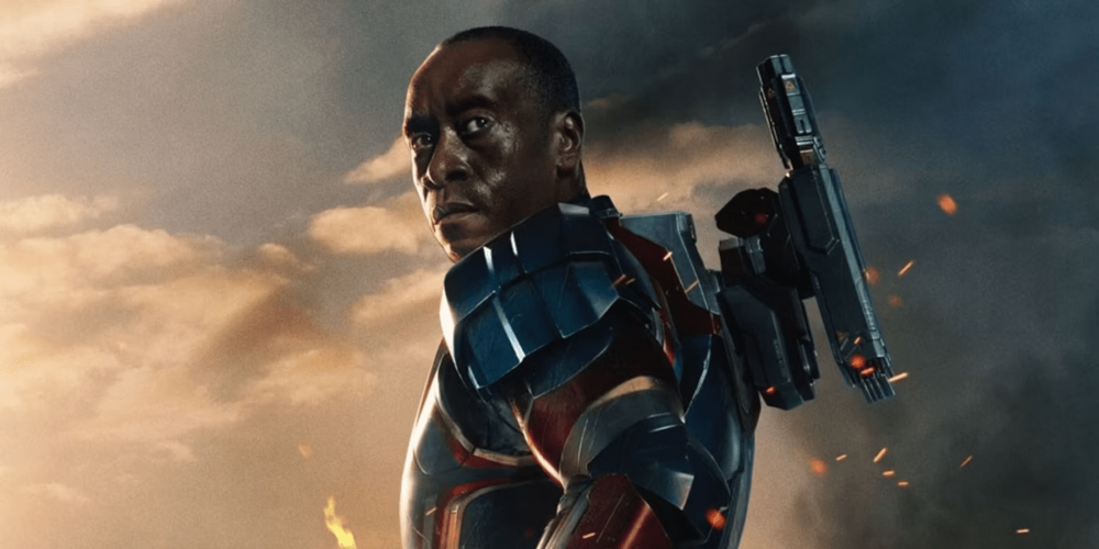 Don Cheadle Iron Patriot in Iron Man 3