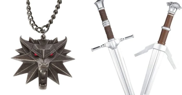 The Witcher props