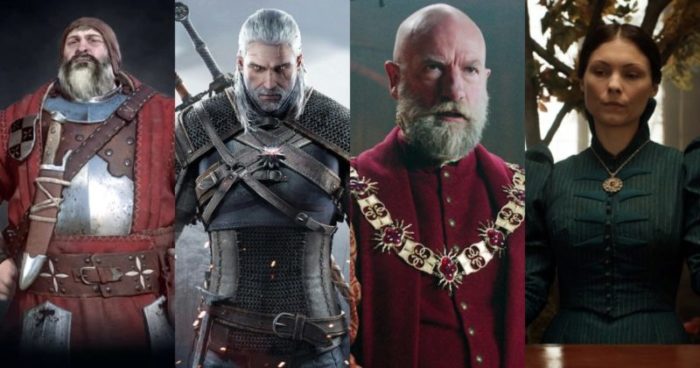Bloody Baron James Clyde Geralt of Rivia Doug Cockle Djikstra Graham McTavish Tissaia MyAnna Buring The Witcher NEtflix CD Projekt