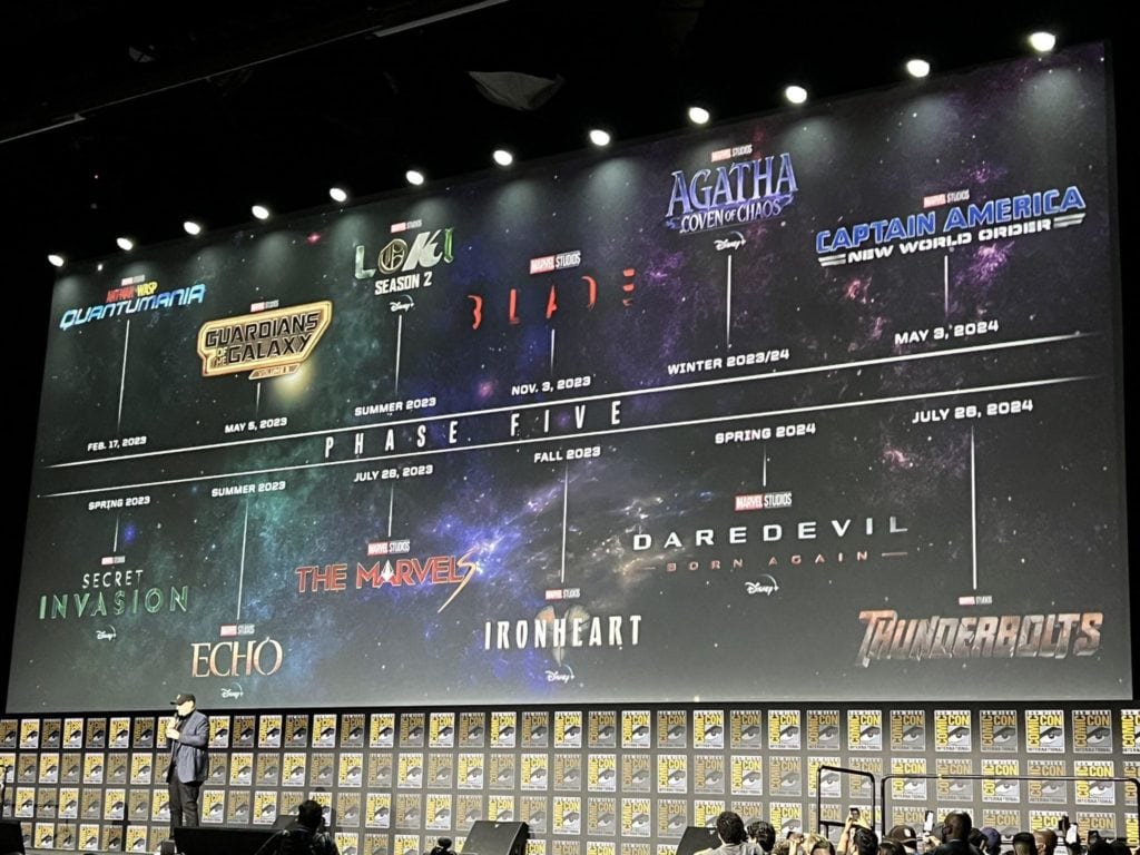 Phase 5 marvel slate