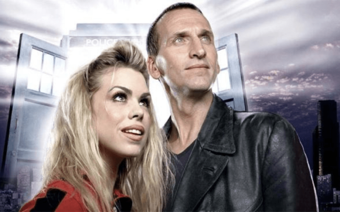 Rose (Billie Piper) and The Doctor