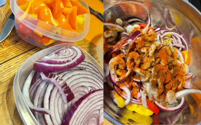 Namor's Shrimp Bowl Prep