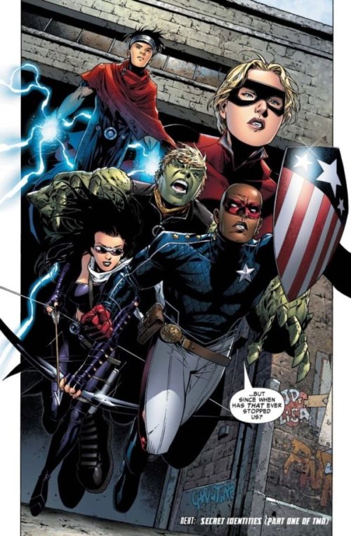 Young Avengers. Teddy Altman Debut
