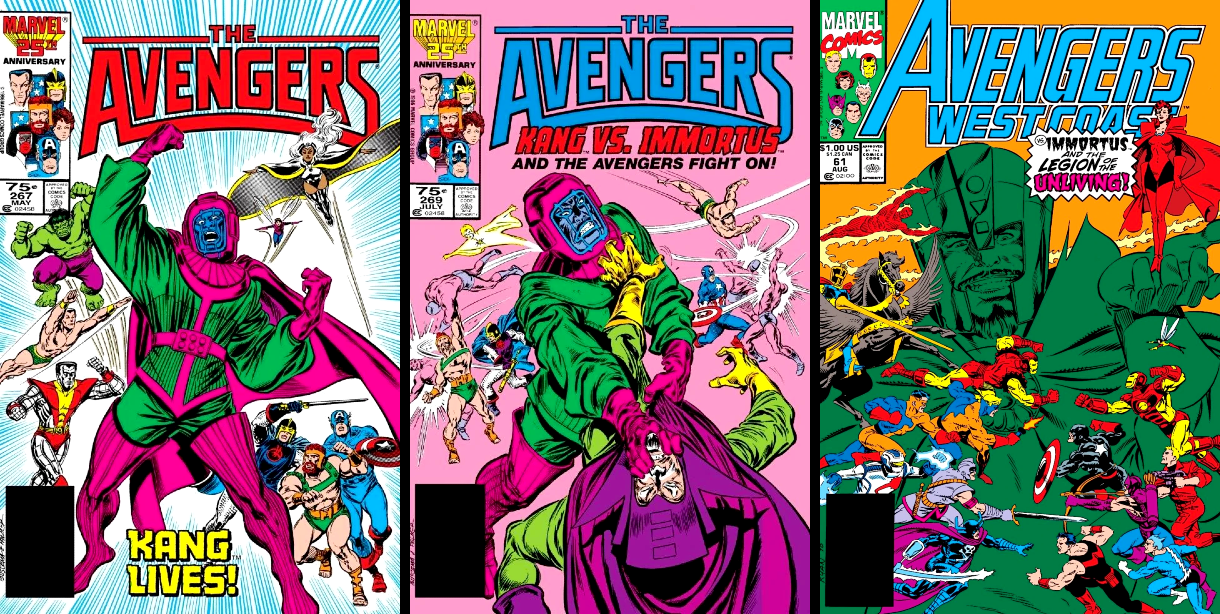 kang-comics-covers-1970s-avengers-west-coast-immortus