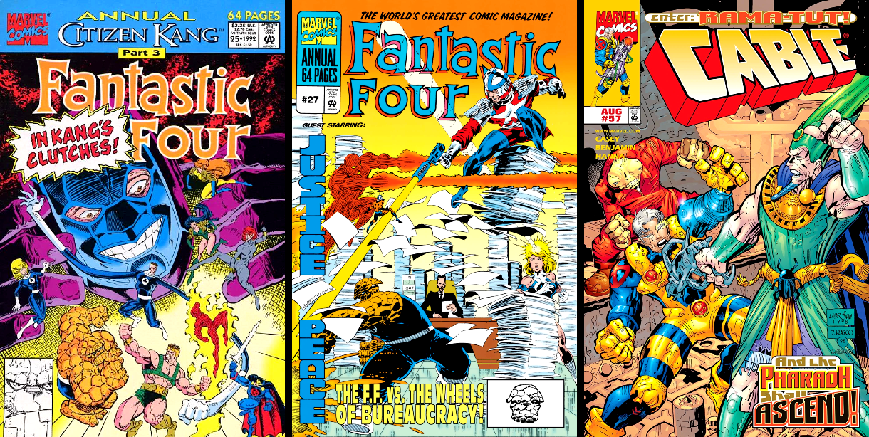 kang-comics-covers-1980s-1990s-citizen-cable-rama-tut-fantastic-four-tva