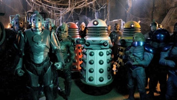 cybermen sontarans daleks doctor who
