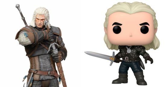Geralt of Rivia figures from The Witcher