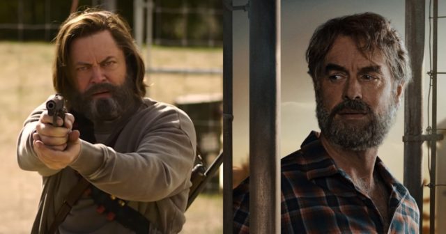 Nick Offermann as Bill and Murray Bartlett as Frank in HBO's The Last of Us