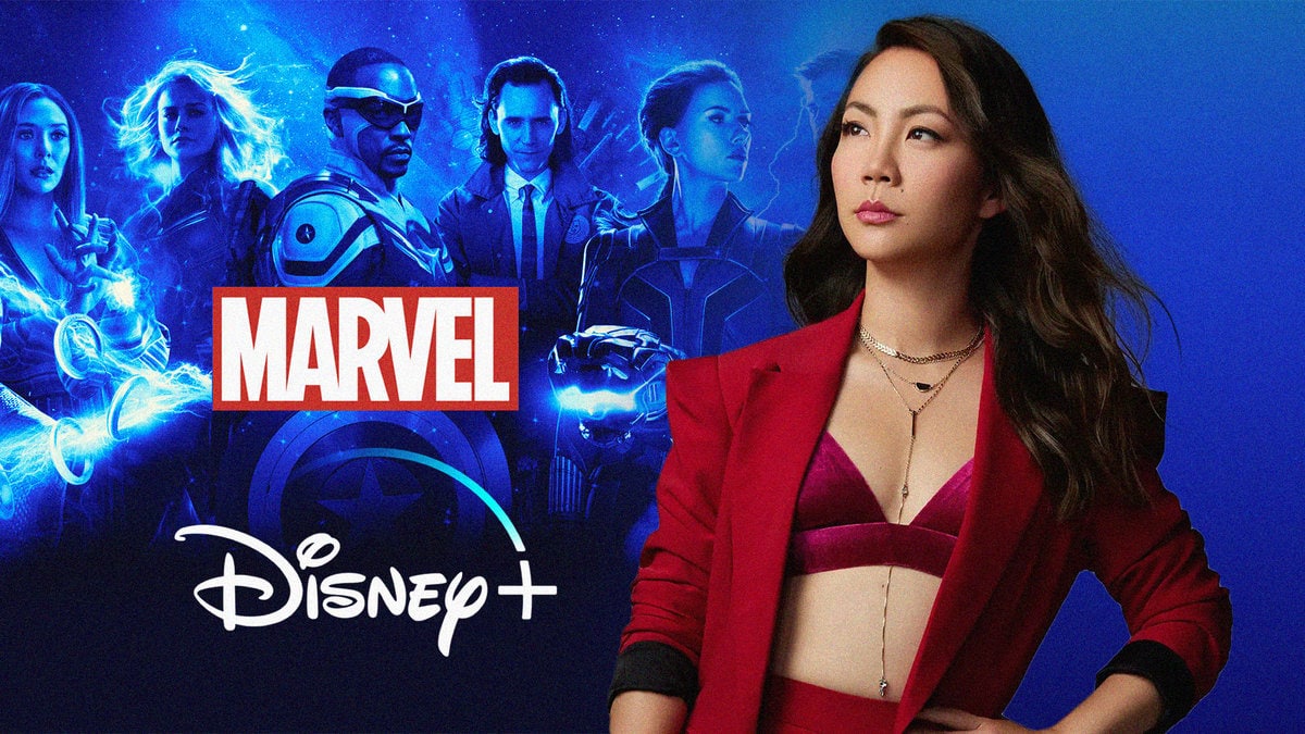 This is a banner image with actress Jona Xiao.