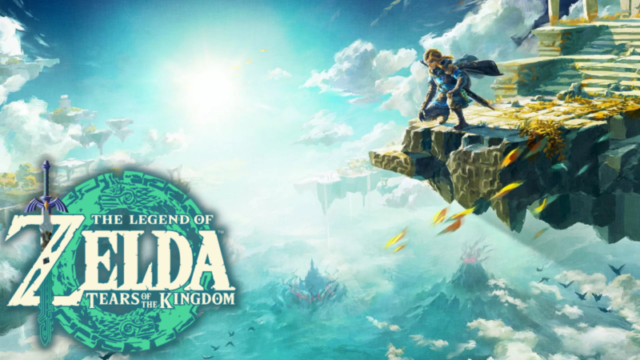 most anticipated game of 2023: The Legend of Zelda: Tears of the Kingdom promotional graphic