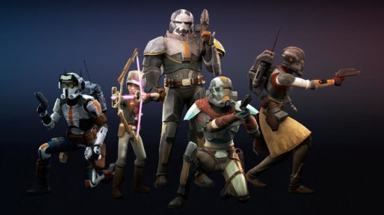 Bad Batch season 2 premiere. team in Star Wars: The Bad Batch