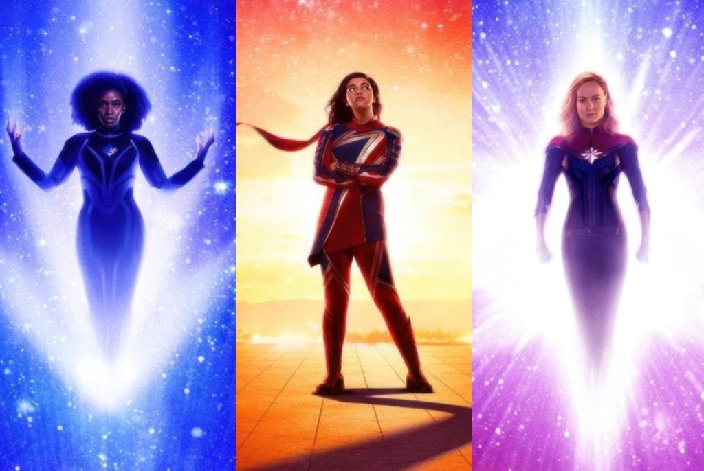 The Marvels poster