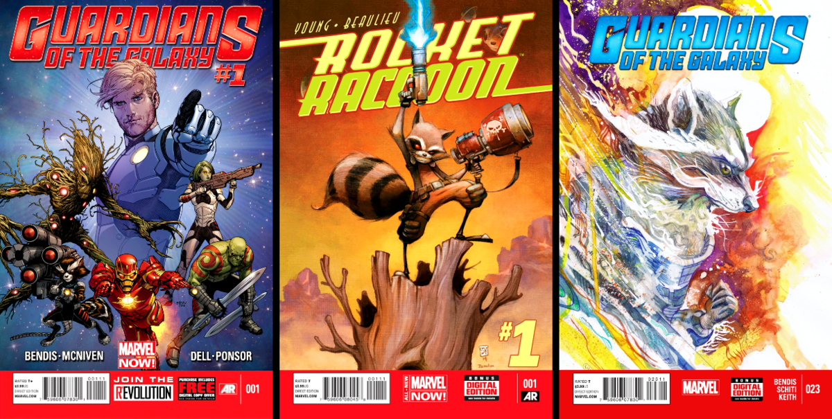 guardians-of-the-galaxy-comics-covers-2013-bendis-rocket-raccoon-skottie-young-christian-ward