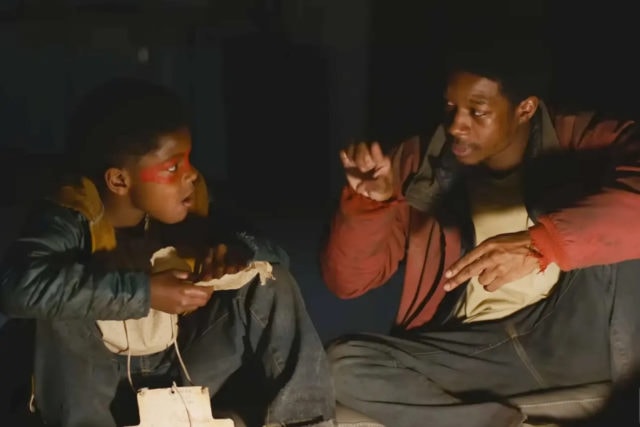 Sam and Henry in The Last of Us episode 5