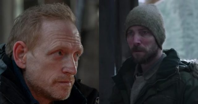 David (Scott Shepherd) and James (Troy Baker) in The Last of Us episode 8