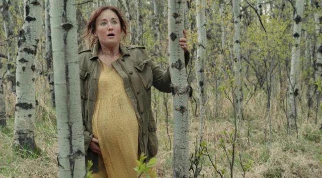 Ashley Johnson as Ellie's mother in The Last of Us season finale